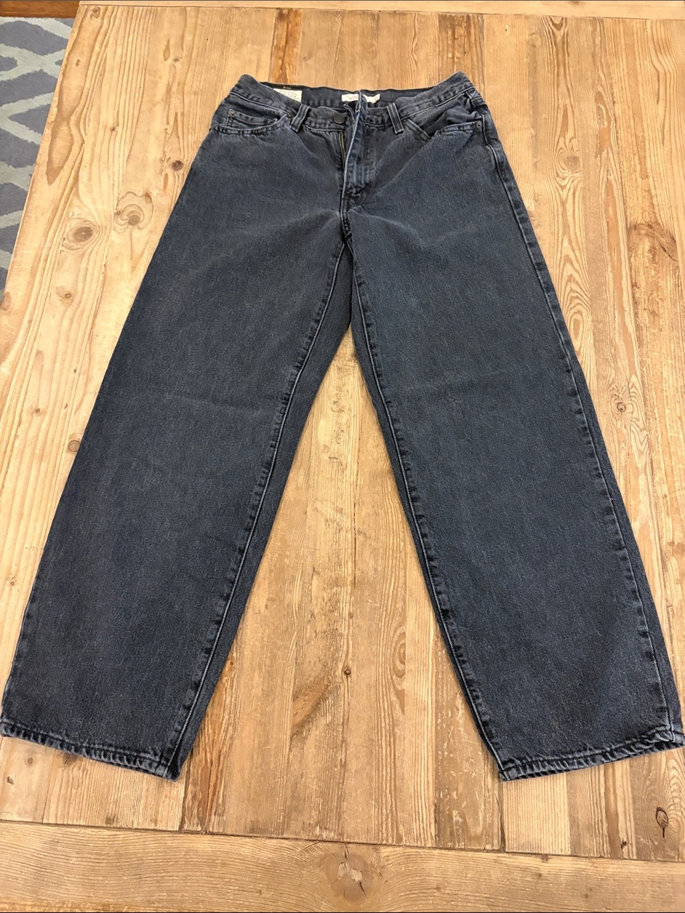 Levi's Men's Relaxed Straight Jeans - Washed Black